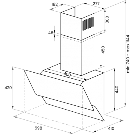 Вытяжка KUPPERSBERG F 630 B