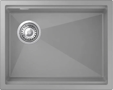 Кухонная мойка RIVELATO LINO 554-L grigio metallizz