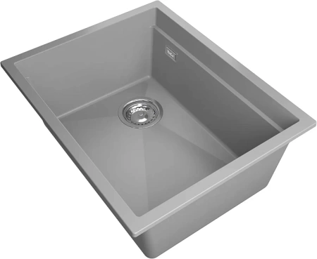Кухонная мойка RIVELATO LINO 554-L grigio metallizz