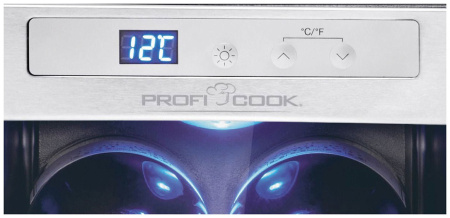 Винный шкаф PROFI COOK PC-WK 1233 sw-inox — фото