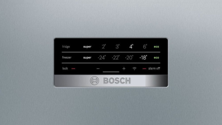 Холодильник Bosch KGN36ML3P серебристый — фото