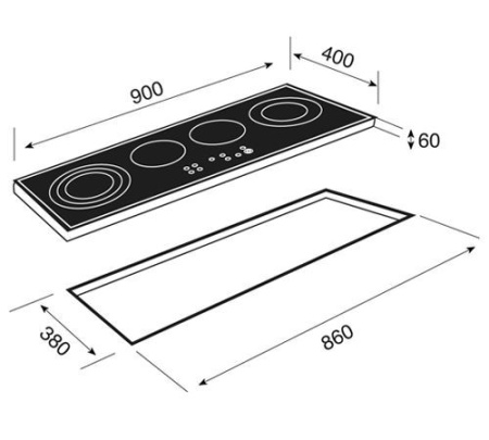 Электрическая поверхность TEKA tr 941 hz
