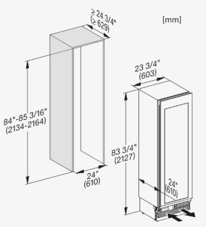 Винный шкаф MIELE KWT 2672 VIS MasterCool