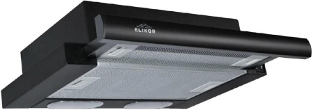 Вытяжка ELIKOR интегра 50п-400-в2л черный/черный