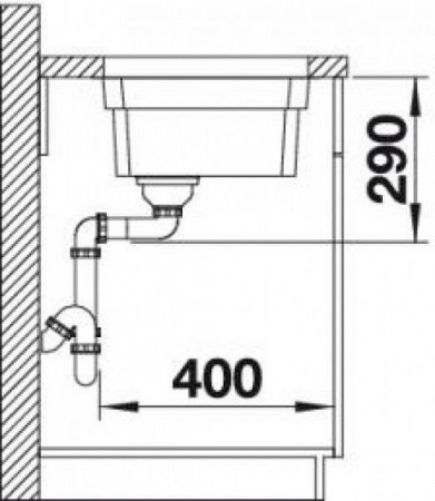 Кухонная мойка BLANCO ETAGON 500-U 522232 жасмин