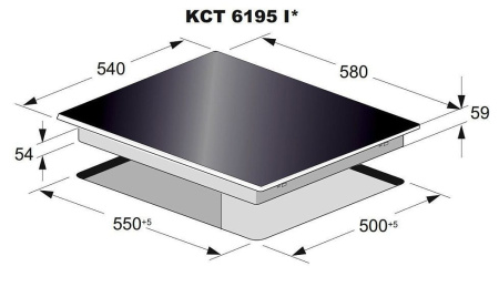 Варочная поверхность KAISER KCT 6195 IRotEm