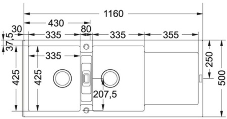 Кухонная мойка FRANKE MRG 621-116 белый (114.0153.948)
