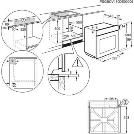 Духовой шкаф ELECTROLUX LOE8P39Z