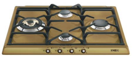 Поверхность SMEG SR764OT латунь