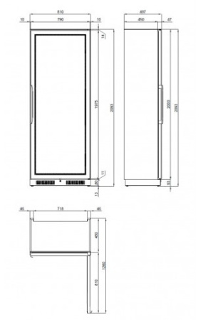 Винный шкаф GEMM WD/121