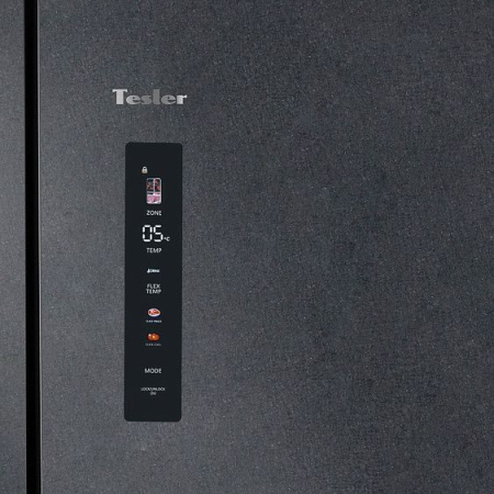 Холодильник TESLER RFD-427BI Sparkling Grey
