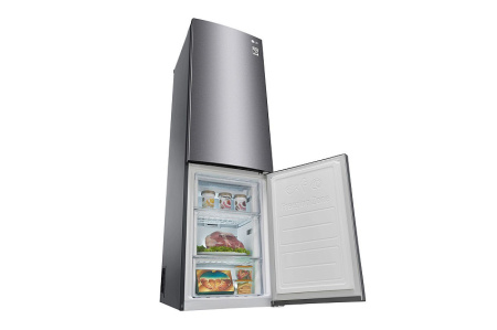 Холодильник LG GB-P20DSCFS серебристый