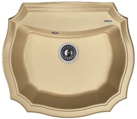 Кухонная мойка FLORENTINA Эмилия 640 бежевый (20.355.D0640.104)