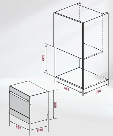 Посудомоечная машина LEX DW4542BL Compact