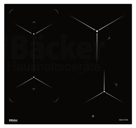 Варочная поверхность BACKER BIH604-1T-S4 Black