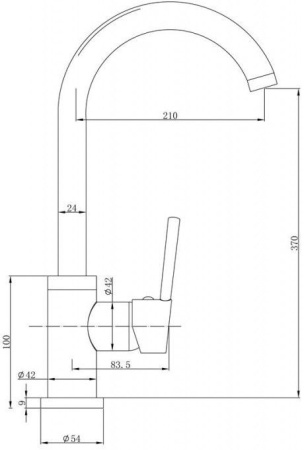 Вытяжка ELICA SUPER PLAT BL/F/80