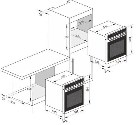 Духовой шкаф KAISER EH 6355 RotEm