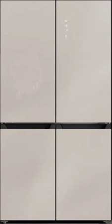 Холодильник LEX LCD505 white satin Cross Door