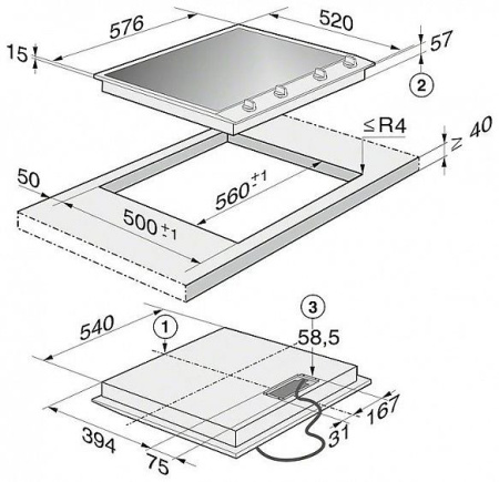 Варочная панель Miele CS 1234-1 I