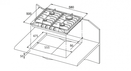 Поверхность KUPPERSBERG fv 6 tgrz ant silver