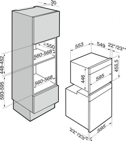 Встраиваемая пароварка Miele DG 6800