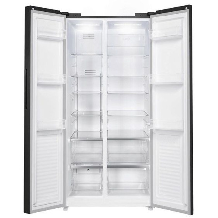 Холодильник MAUNFELD MFF177NFB Slim Inverter