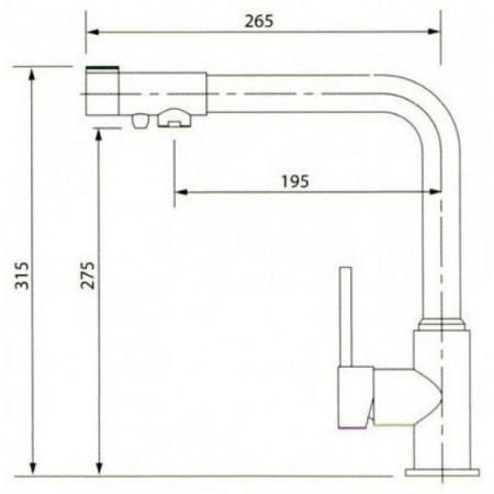 Смеситель KAISER Teka 13044-5