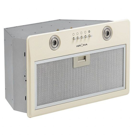 Встраиваемая вытяжка KRONASTEEL Runa 600 (PB) ivory