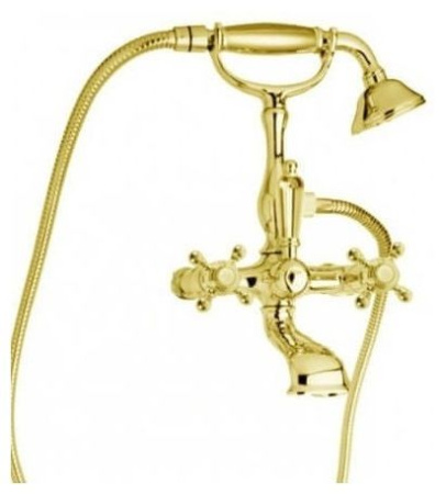 Смеситель CEZARES GOLF-VD-03/24-M золото/ручки металл