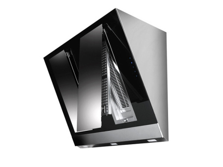 Вытяжка PANDO P-777/90 CRISTAL NEGRO V.1050 ECO SEC