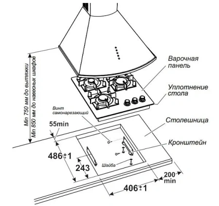 Варочная поверхность GEFEST ПВГ 2100-01 K32
