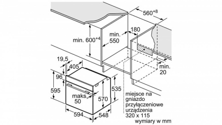 Духовой шкаф BOSCH HBA5570B0
