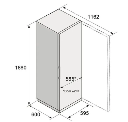 Морозильная камера ASKO RFF586KNCS1