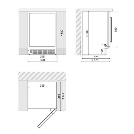 Винный шкаф PANDO PVMBP HD 40-25CRR