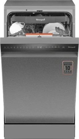 Посудомоечная машина WEISSGAUFF DW 4508 Inverter Autoopen Inox