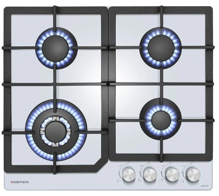 Варочная поверхность MEFERI MGH604WH GLASS COMFORT