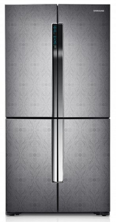 Холодильник Samsung RF905QBLAXW серебристый