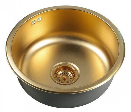 Кухонная мойка ZORG INOX PVD SZR 450 бронза