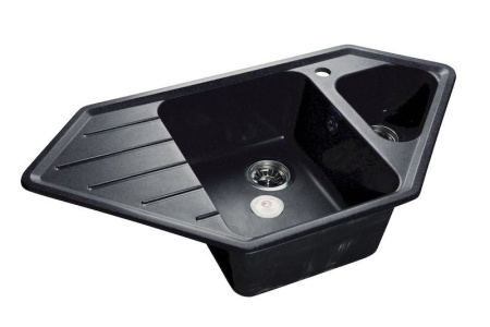 Кухонная мойка GRANFEST Corner GF-C950E черный