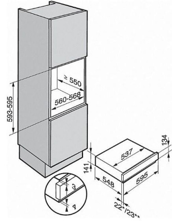 Вакуумный упаковщик Miele EVS 6214