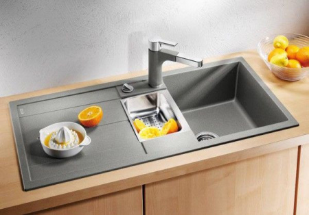 Кухонная мойка Blanco Metra 6S бетон гранит 525313