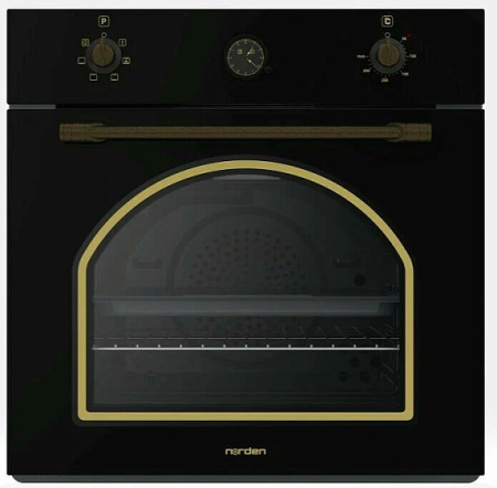 Духовой шкаф NORDEN NRD 6000 BL Rustic