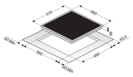Поверхность ZIGMUND & SHTAIN cns 95.6 dx