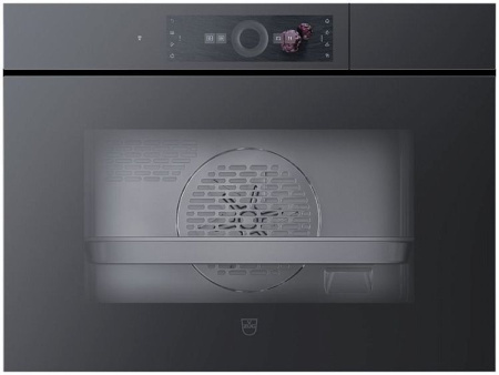 Паровой шкаф V-ZUG CombiSteamer V6000 45 CS6T-23043 чёрное стекло