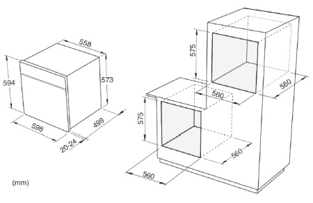 Духовой шкаф KORTING okb 471 cnrc