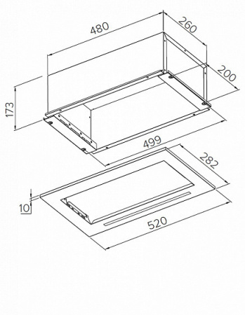 Вытяжка MEFERI SMARTBOX52BK POWER