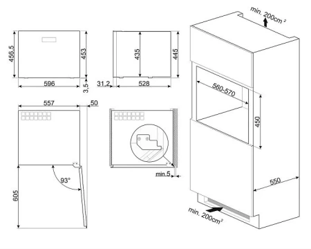 Винный шкаф SMEG CVI120GE