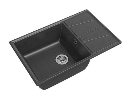 Кухонная мойка GRANFEST GF-V-780L графит