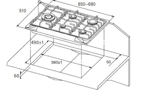Поверхность KUPPERSBERG fq 9 zg ws