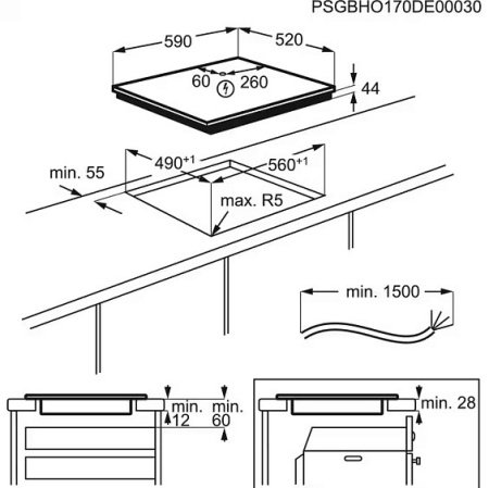 Варочная поверхность AEG IKE64471FB